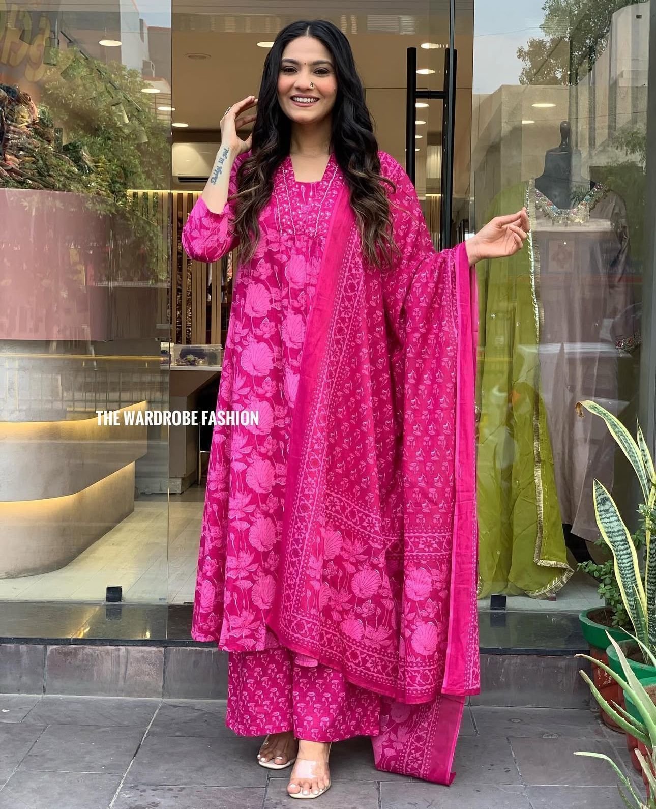 Beautiful neck embroidery with sequence heavy embroidery